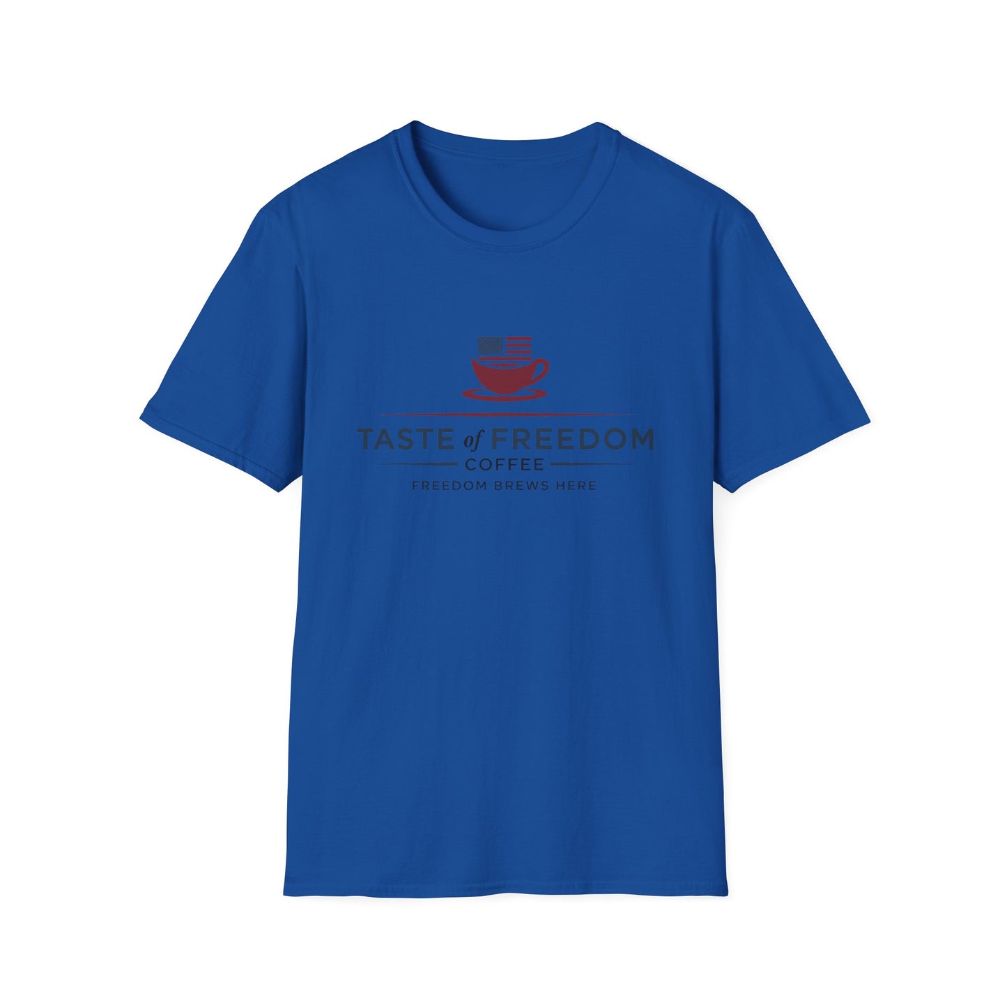 Taste of Freedom Coffee T-Shirt — Patriotic Coffee Lover Tee