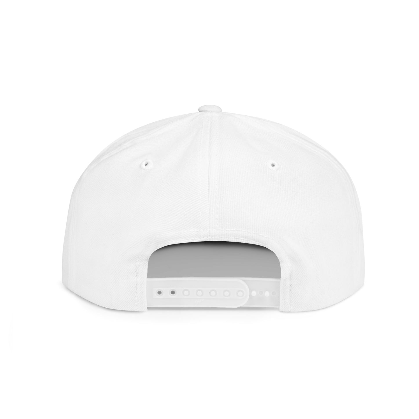 Taste of Freedom Flat Bill Snapback Hat — Patriotic American Flag BBQ Logo Cap