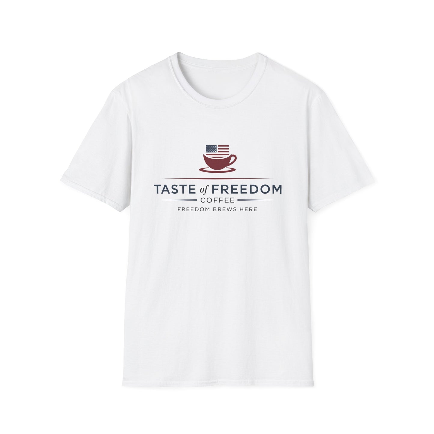 Taste of Freedom Coffee T-Shirt — Patriotic Coffee Lover Tee