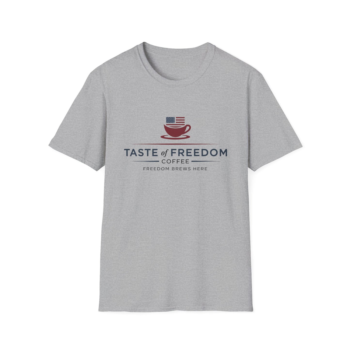 Taste of Freedom Coffee T-Shirt — Patriotic Coffee Lover Tee